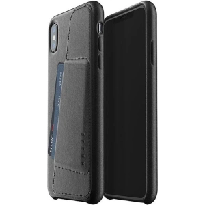 Hurtownia GSM - Mujjo Apple Case Vollleder-Geldbörse iPhone XS Max (schwarz) - MUJ025BLK - {ean13} - Hurt