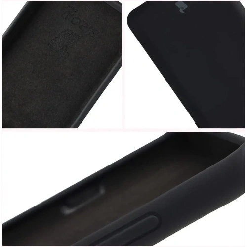 Silikonowe etui Bizon Soft Case do Motorola Edge 60 Pro czarne