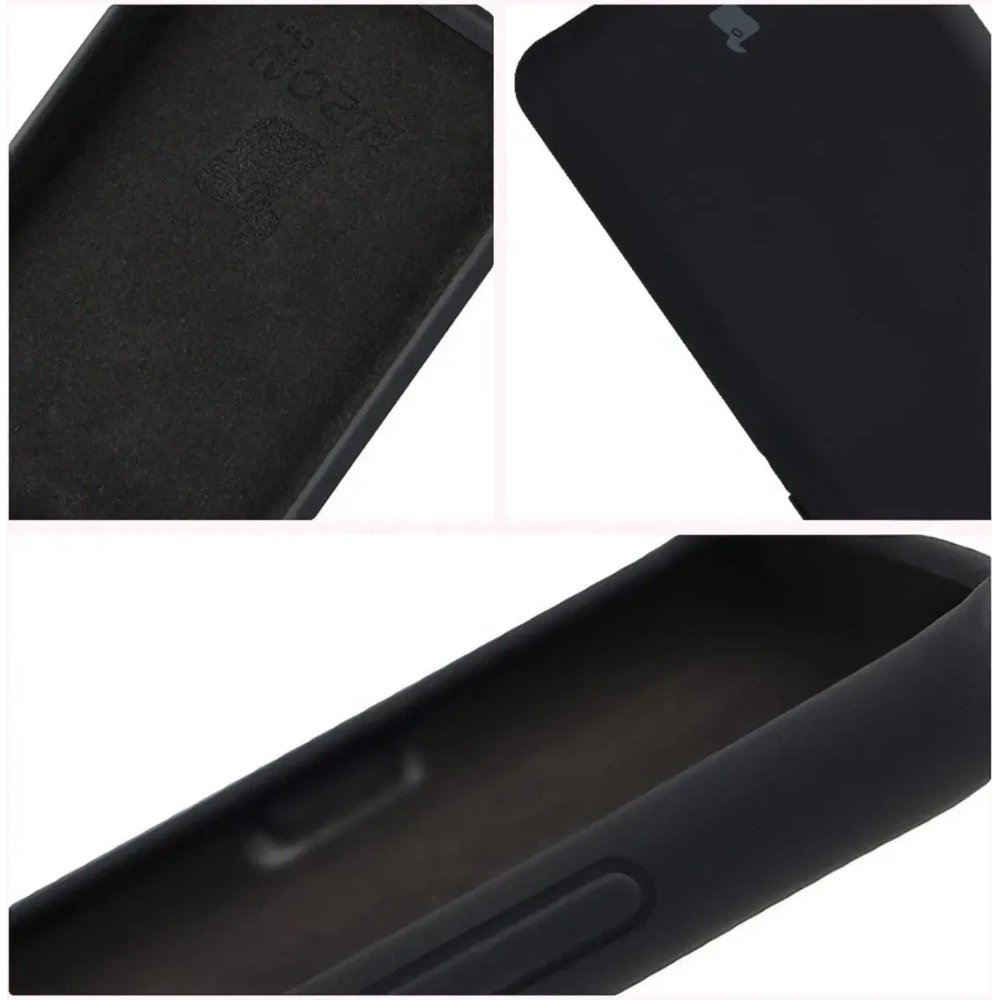 Silikonowe etui Bizon Soft Case do Motorola Edge 60 Pro czarne