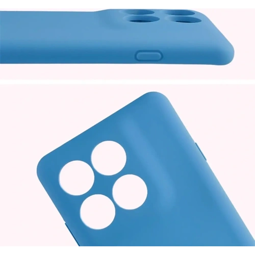 Silikonowe etui Bizon Soft Case do Motorola Edge 60 Pro niebieskie