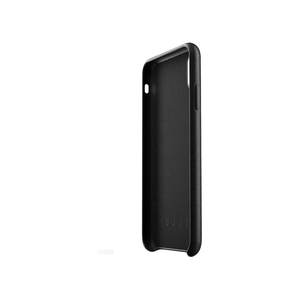 Hurtownia GSM - Etui Mujjo Full Leather Wallet Apple iPhone XS Max (czarne) - MUJ025BLK - {ean13} - Hurt