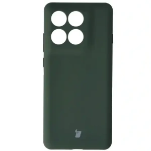 Silikonowe etui Bizon Soft Case do Motorola Edge 60 Pro ciemnozielone