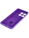 Silikonowe etui Bizon Soft Case do Motorola Edge 60 Pro fioletowe