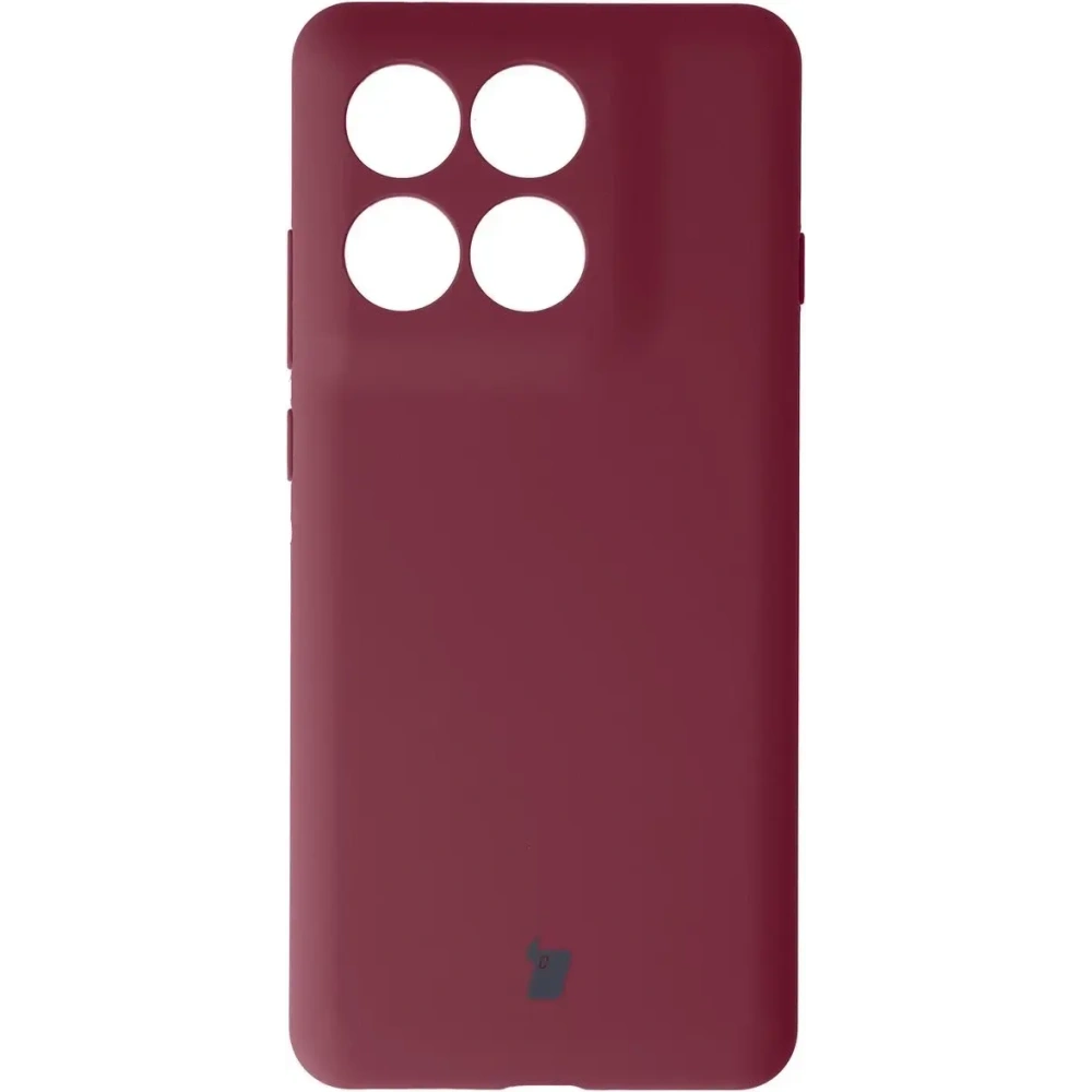 Silikonowe etui Bizon Soft Case do Motorola Edge 60 Pro ciemnofioletowe