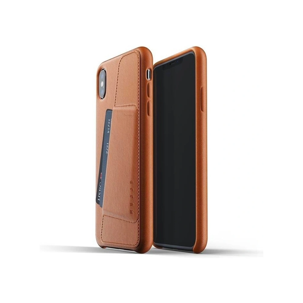 Hurtownia GSM - Etui Mujjo Full Leather Wallet Apple iPhone XS Max (cocoa) - MUJ026BR - {ean13} - Hurt