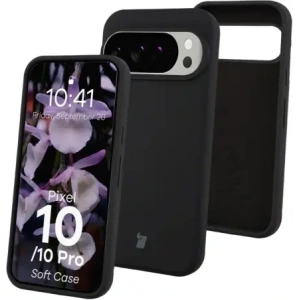 Silikonowe etui Bizon Soft Case do Google Pixel 10 / 10 Pro czarne