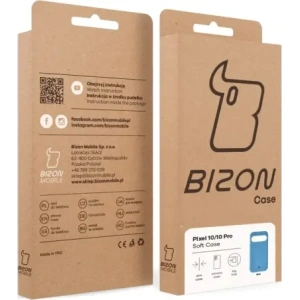 Silikonowe etui Bizon Soft Case do Google Pixel 10 / 10 Pro niebieskie