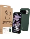 Silikonowe etui Bizon Soft Case do Google Pixel 10 / 10 Pro ciemnozielone