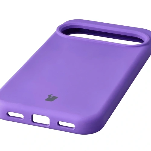 Silikonowe etui Bizon Soft Case do Google Pixel 10 / 10 Pro fioletowe