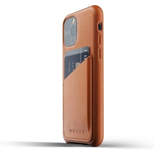 Mujjo Full Leather Wallet Case Apple iPhone 11 Pro (brown)