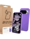 Silikonowe etui Bizon Soft Case do Google Pixel 10 / 10 Pro fioletowe