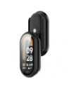 Etui ze szkłem do zegarka Bizon Case+Glass Watch do Xiaomi Smart Band 10 czarne