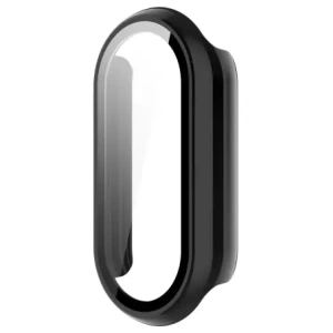 Etui ze szkłem do zegarka Bizon Case+Glass Watch do Xiaomi Smart Band 10 czarne