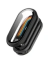 Etui ze szkłem do zegarka Bizon Case+Glass Watch do Xiaomi Smart Band 10 czarne