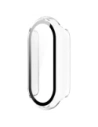 Etui ze szkłem do zegarka Bizon Case+Glass Watch do Xiaomi Smart Band 10 przeźroczyste