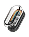 Etui ze szkłem do zegarka Bizon Case+Glass Watch do Xiaomi Smart Band 10 przeźroczyste