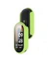 Etui ze szkłem do zegarka Bizon Case+Glass Watch do Xiaomi Smart Band 10 jasnozielone
