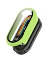 Etui ze szkłem do zegarka Bizon Case+Glass Watch do Xiaomi Smart Band 10 jasnozielone