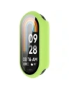 Etui ze szkłem do zegarka Bizon Case+Glass Watch do Xiaomi Smart Band 10 jasnozielone