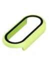 Etui ze szkłem do zegarka Bizon Case+Glass Watch do Xiaomi Smart Band 10 jasnozielone