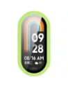 Etui ze szkłem do zegarka Bizon Case+Glass Watch do Xiaomi Smart Band 10 jasnozielone