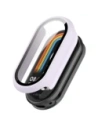 Etui ze szkłem do zegarka Bizon Case+Glass Watch do Xiaomi Smart Band 10 jasnofioletowe