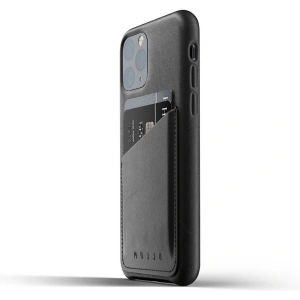 Mujjo Full Leather Wallet Case Apple iPhone 11 Pro (black)