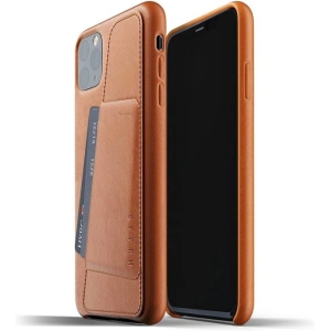 Mujjo Full Leather Wallet Case Apple iPhone 11 Pro Max (brown)