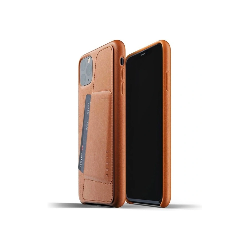 Hurtownia GSM - Etui Mujjo Full Leather Wallet Case Apple iPhone 11 Pro Max (brązowe) - MUJ028BR - {ean13} - Hurt