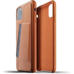 Mujjo Full Leather Wallet Case Apple iPhone 11 Pro Max (brown)