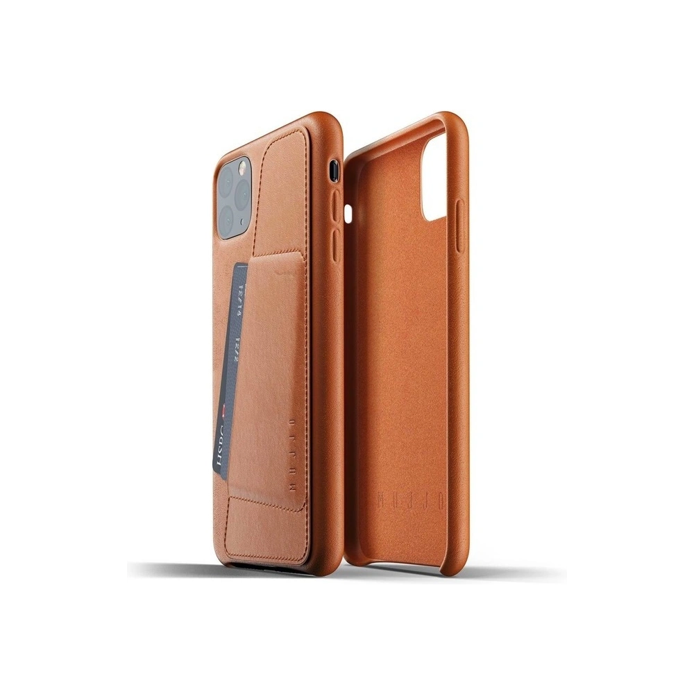 Hurtownia GSM - Etui Mujjo Full Leather Wallet Case Apple iPhone 11 Pro Max (brązowe) - MUJ028BR - {ean13} - Hurt