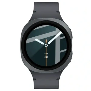 Szkło hybrydowe Bizon Glass Watch Edge Hybrid dla Samsung Galaxy Watch 8 40mm czarne