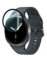 Szkło hybrydowe Bizon Glass Watch Edge Hybrid dla Samsung Galaxy Watch 8 40mm czarne