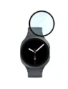 Szkło hybrydowe Bizon Glass Watch Edge Hybrid dla Samsung Galaxy Watch 8 40mm czarne