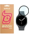 Szkło hybrydowe Bizon Glass Watch Edge Hybrid dla Samsung Galaxy Watch 8 44mm czarne