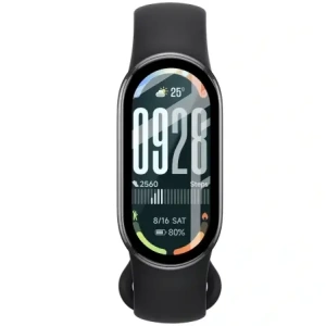 Szkło hybrydowe Bizon Glass Watch Edge Hybrid dla Xiaomi Smart Band 10 czarne