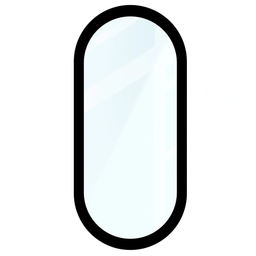 Szkło hybrydowe Bizon Glass Watch Edge Hybrid dla Xiaomi Smart Band 10 czarne