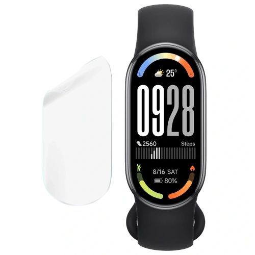 Folia hydrożelowa na ekran Bizon Glass Watch Hydrogel do Xiaomi Smart Band 10 [2 PACK]