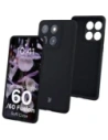 Silikonowe etui Bizon Soft Case do Motorola Edge 60 Fusion / 60 czarne