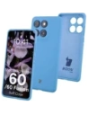 Silikonowe etui Bizon Soft Case do Motorola Edge 60 Fusion / 60 niebieskie