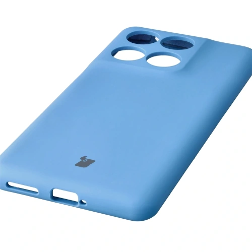 Silikonowe etui Bizon Soft Case do Motorola Edge 60 Fusion / 60 niebieskie