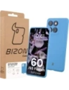 Silikonowe etui Bizon Soft Case do Motorola Edge 60 Fusion / 60 niebieskie