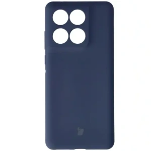 Silikonowe etui Bizon Soft Case do Motorola Edge 60 Fusion / 60 ciemnoniebieskie