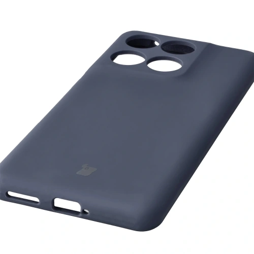 Silikonowe etui Bizon Soft Case do Motorola Edge 60 Fusion / 60 ciemnoniebieskie