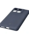 Silikonowe etui Bizon Soft Case do Motorola Edge 60 Fusion / 60 ciemnoniebieskie