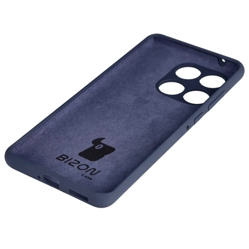 Silikonowe etui Bizon Soft Case do Motorola Edge 60 Fusion / 60 ciemnoniebieskie