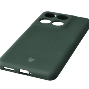 Silikonowe etui Bizon Soft Case do Motorola Edge 60 Fusion / 60 ciemnozielone