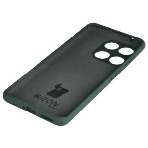Silikonowe etui Bizon Soft Case do Motorola Edge 60 Fusion / 60 ciemnozielone