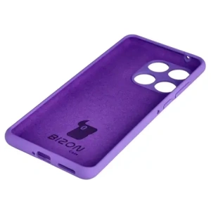Silikonowe etui Bizon Soft Case do Motorola Edge 60 Fusion / 60 fioletowe