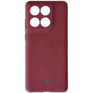 Silikonowe etui Bizon Soft Case do Motorola Edge 60 Fusion / 60 ciemnofioletowe